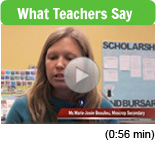 What Teachers Say